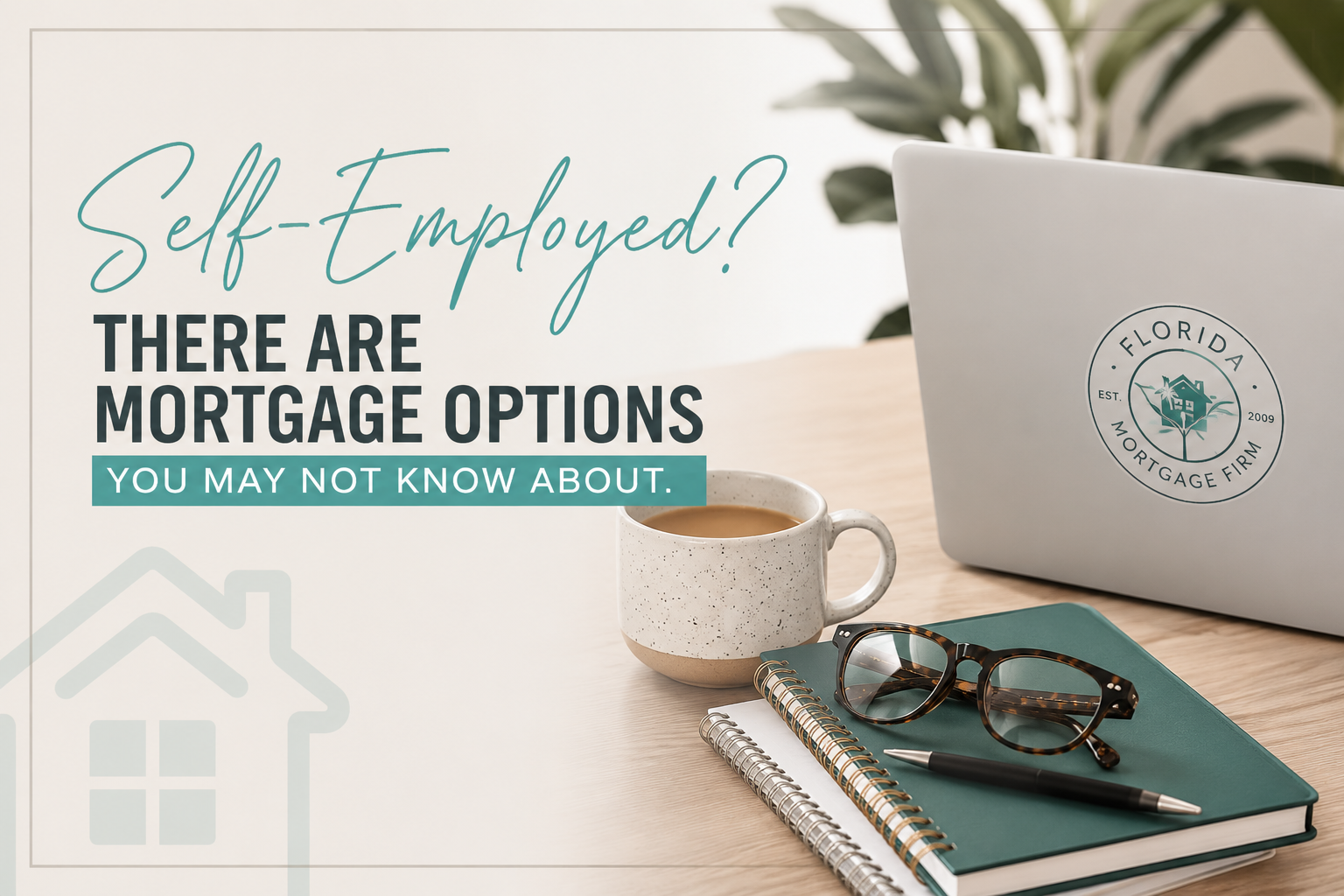 Self-employed mortgage options in Florida for borrowers with non-traditional income, including bank statement, asset depletion, and DSCR loans.